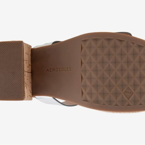 Aerosoles Chance Silver Mirror 8.5 - Picture 3 of 4